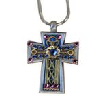 Brass Cross Jesus